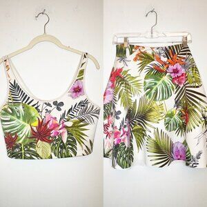 Clover Canyon Top Skirt Outfit M/L euc